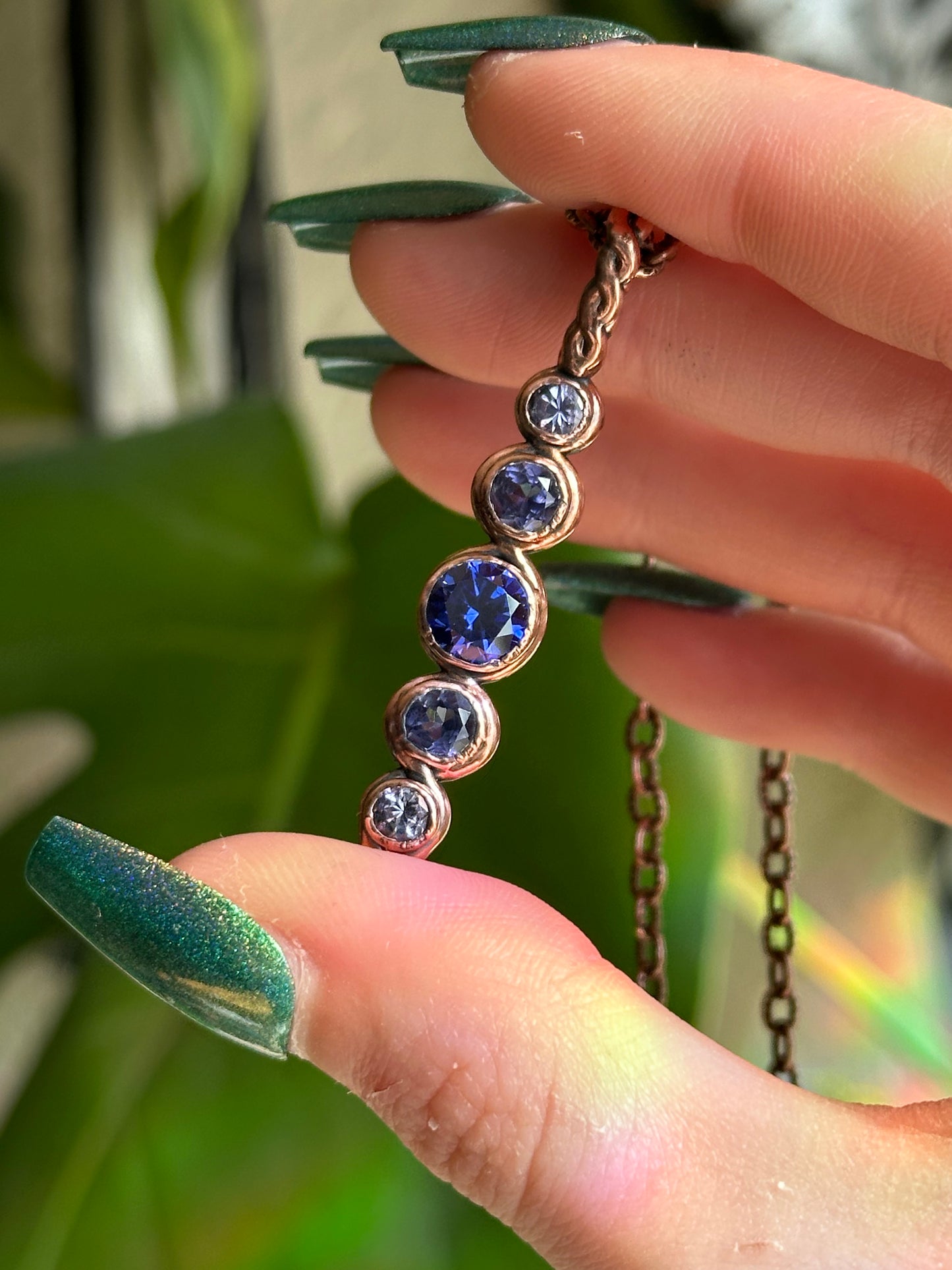 Sapphire Stacker Pendant