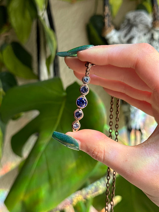 Sapphire Stacker Pendant