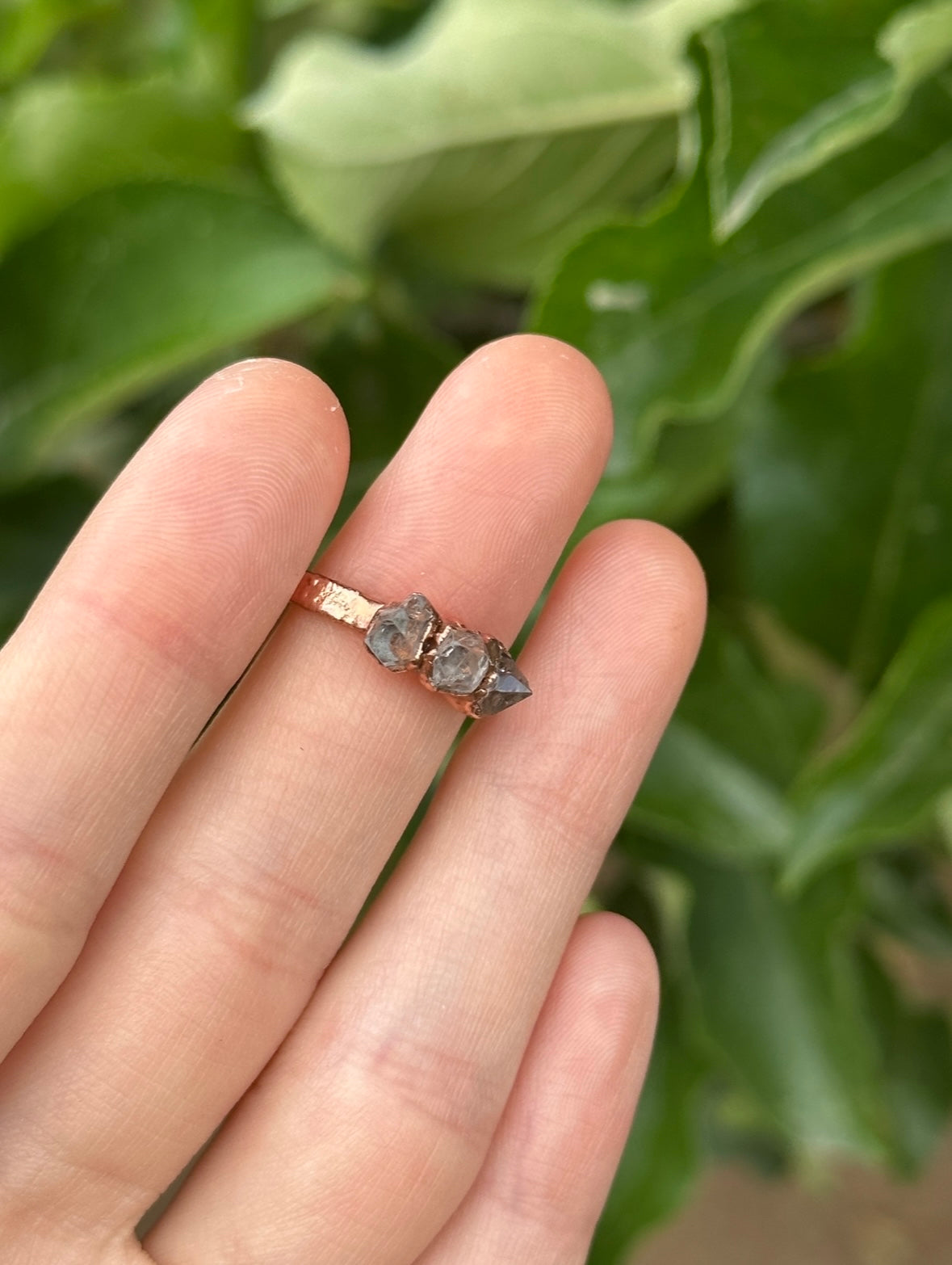 Herkimer Diamond ring