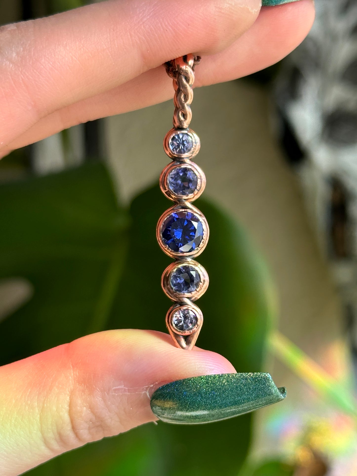 Sapphire Stacker Pendant