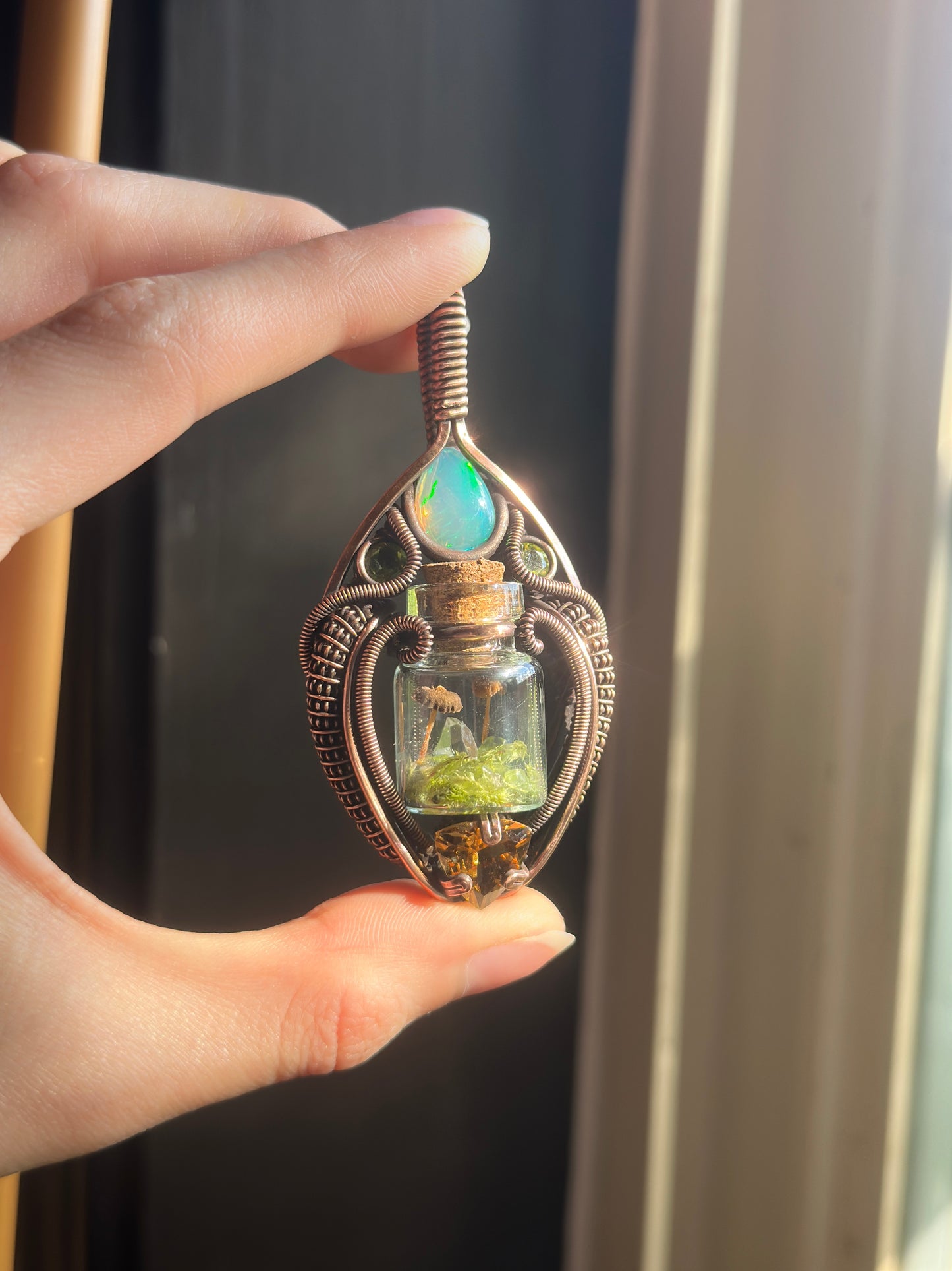 Eternal mushroom amulet