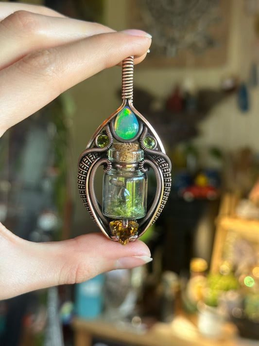 Eternal mushroom amulet