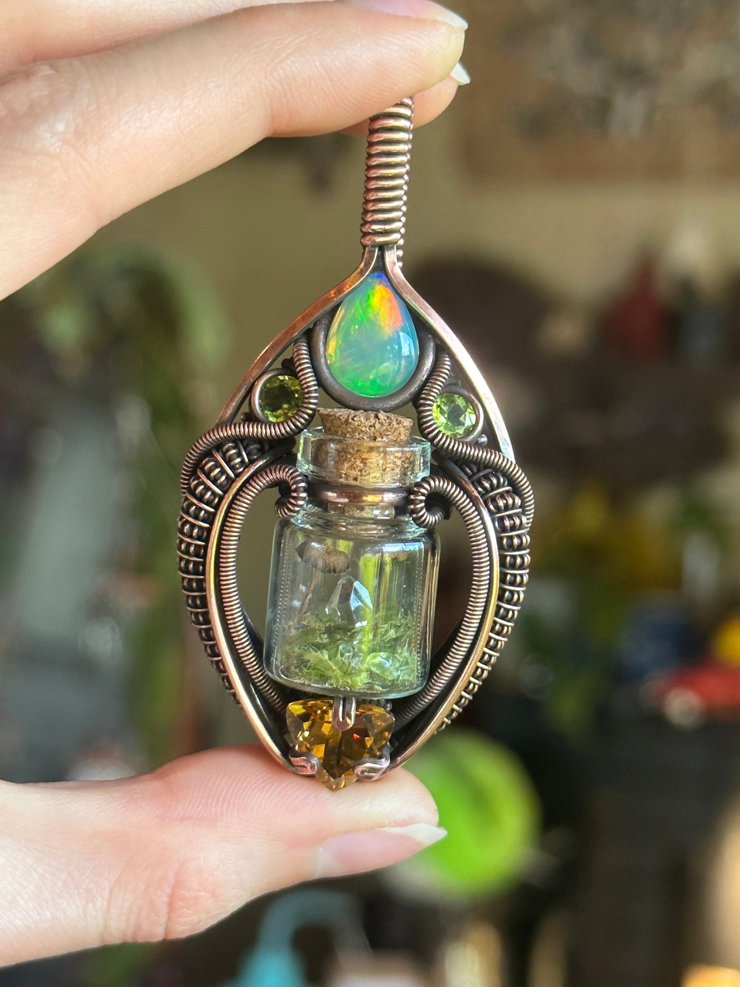 Eternal mushroom amulet