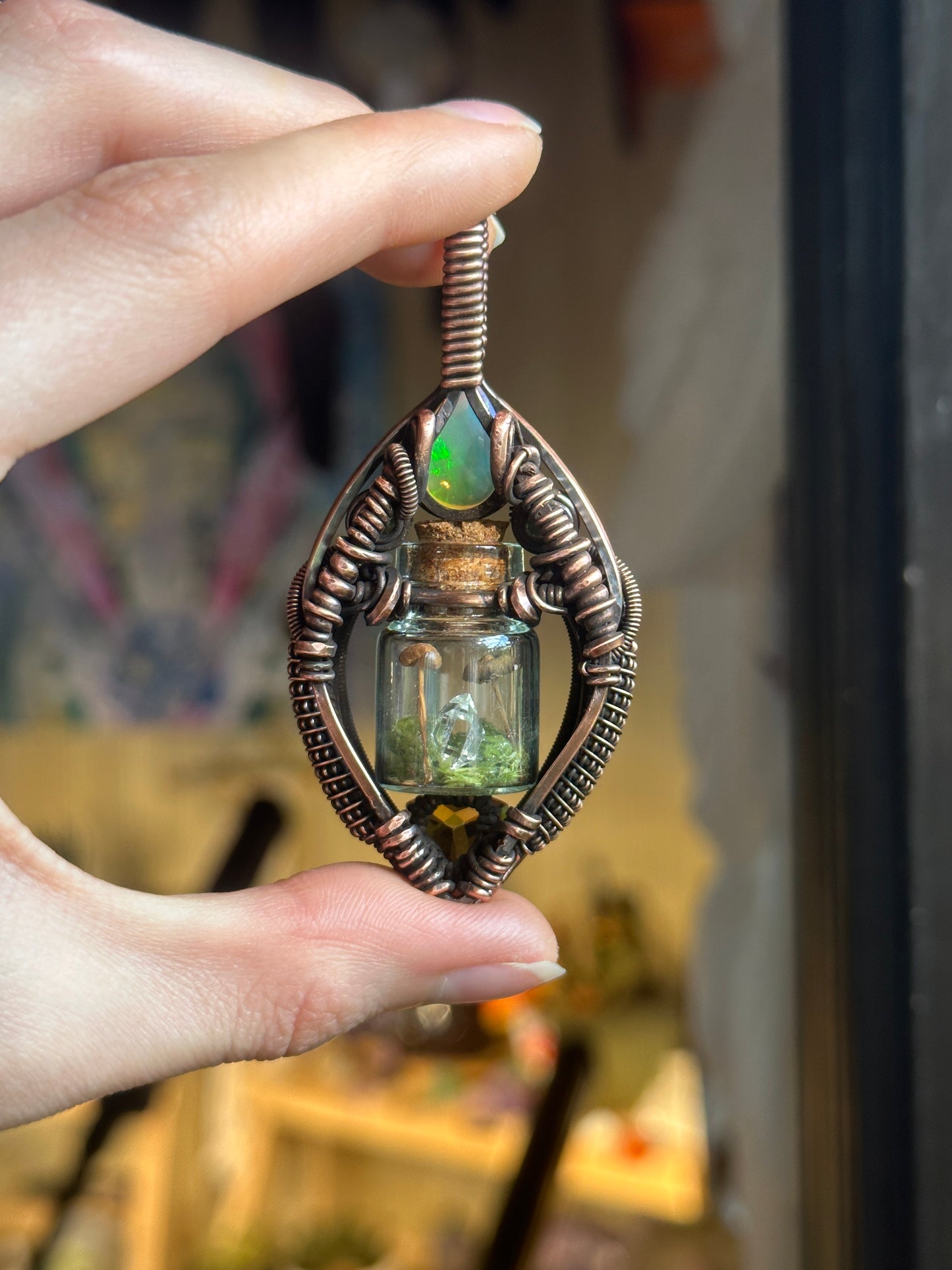Eternal mushroom amulet