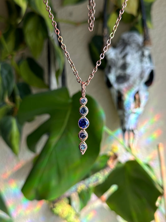 Sapphire Stacker Pendant