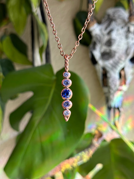 Sapphire Stacker Pendant