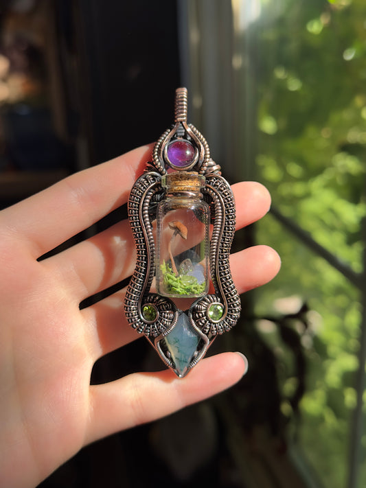 Mossy Mushroom Amulet