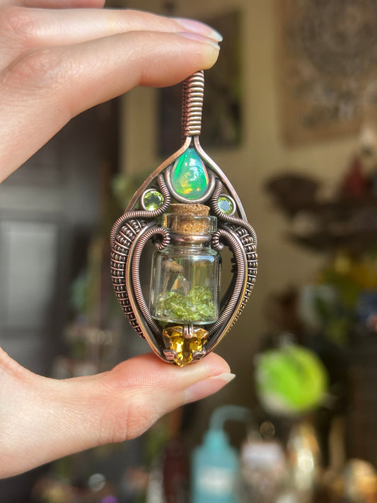 Eternal mushroom amulet